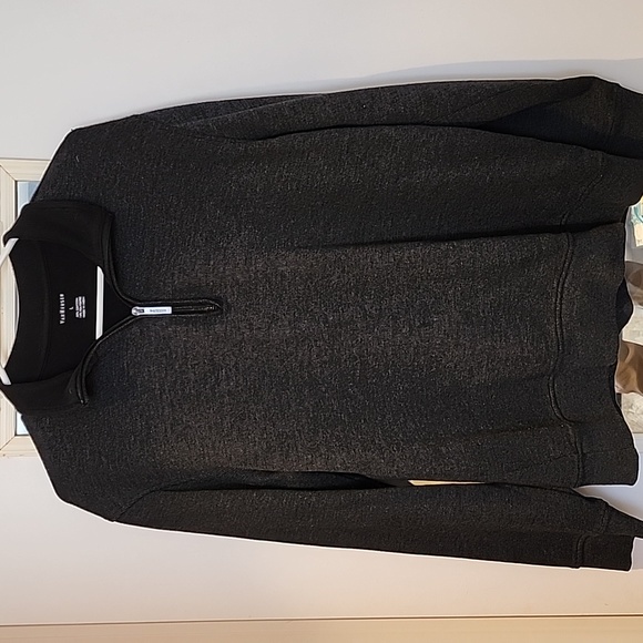 Men's Van Heusen V-neck half zip polo size large - Picture 1 of 5